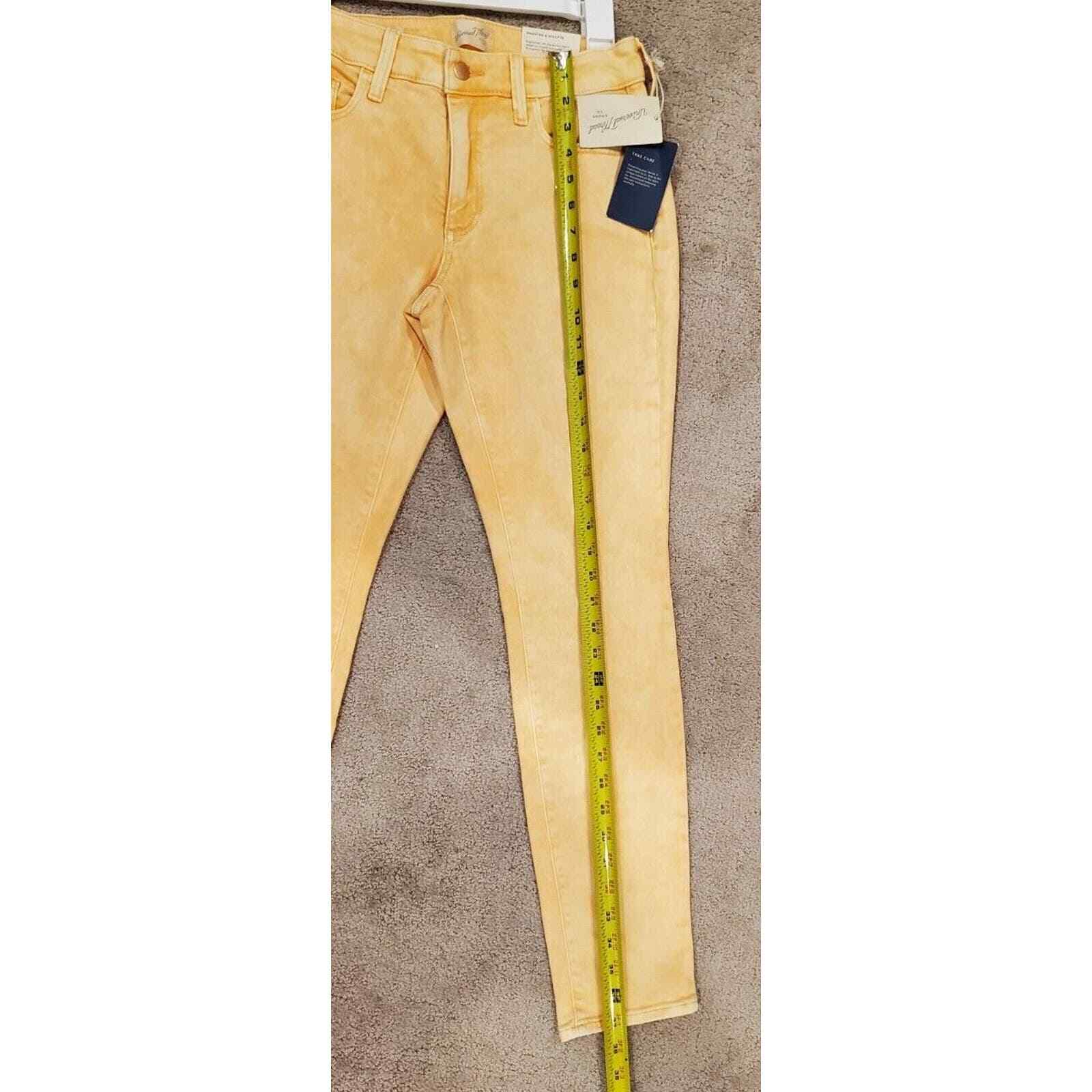 NWT Universal Thread Mottled Orange High Rise Ski… - image 3