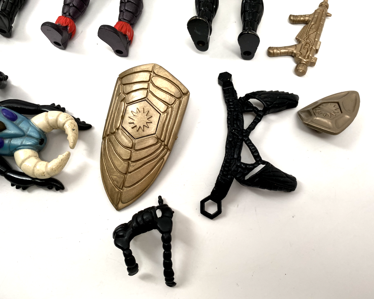 Sectaurs Warriors Coleco 1984 Vintage Action Figures Weapons