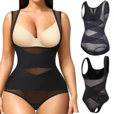 Women Slimming Full Body Shaper Firm Tummy Control Shapewear Butt Lift Bodysuit