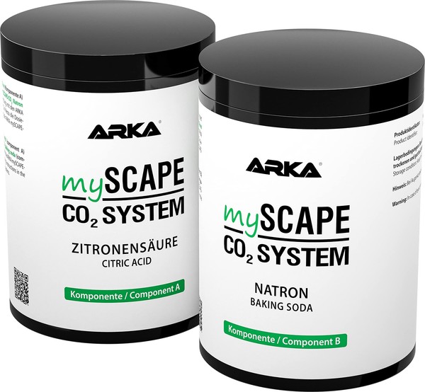 Arka Myscape Bio Co2 NachfüLlset - 2 Komponenten Je 600G-image