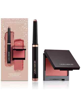 Laura Mercier 2 pc Evening Brilliance Eye & Cheek Set, Modern Rose & Rose