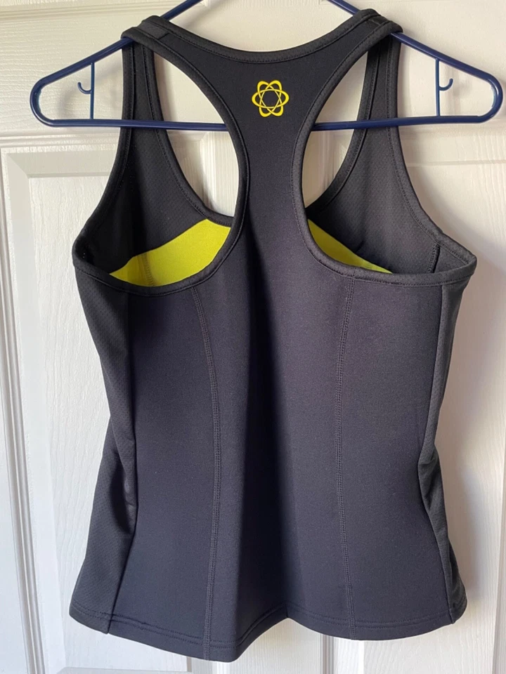 ZAGGORA Hot Tank Top Racerback Neoprene Celu-Lite Technology Womens size Large - Image 2 of 3