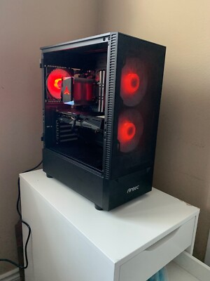 Custom Gaming PC RX 6500 XT- 16GB RAM- 500GB NVME SSD - I3 10100f - 600W CORSAIR