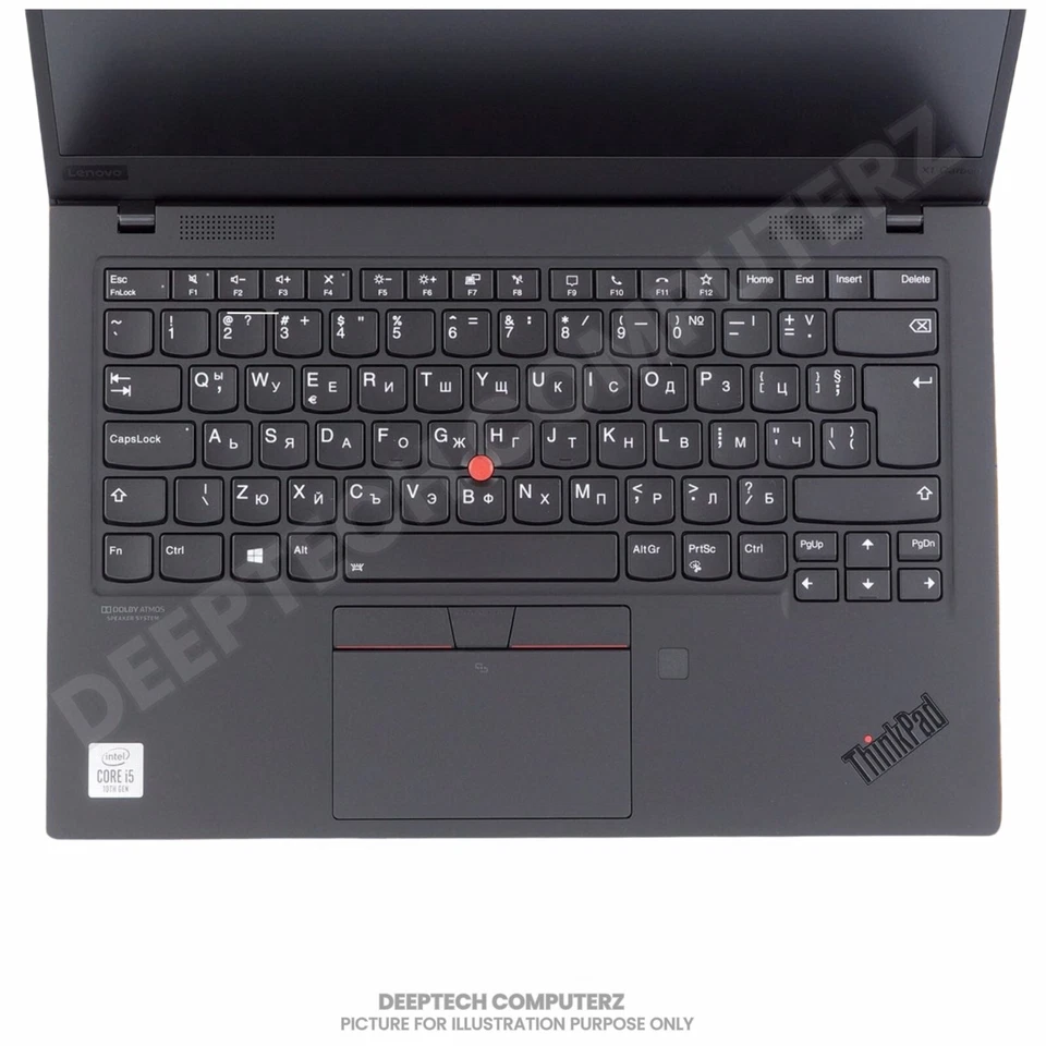 Lenovo ThinkPad X1 Carbon Gen8 Core i7 10th Gen 16GB RAM 2TB SSD 4K Win11 Laptop - Image 3 of 4
