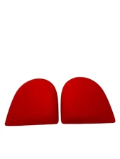 Replacement Red Vinyl Chair Barstool Seat Dinning Universal 2 PACK