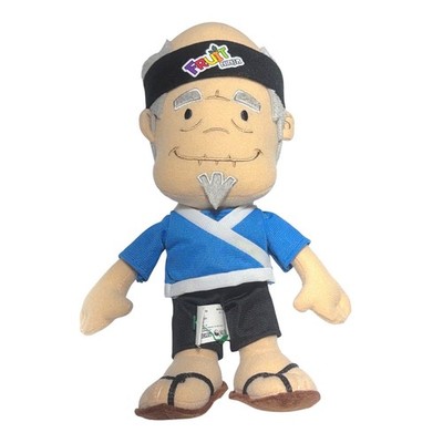 Fruit Ninja Sensei Plush Toy 9'' Blue Halfbrick ToyFoundry Game Collectible