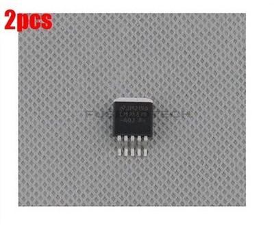 2pcs LM2587S-ADJ switching step up voltage regulator flyback TO-263-6 I ha *vv