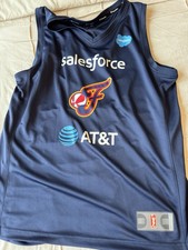 Fanatics WNBA Jersey Vivians #35 Dallas Wings Blue Women’s Large Basketball