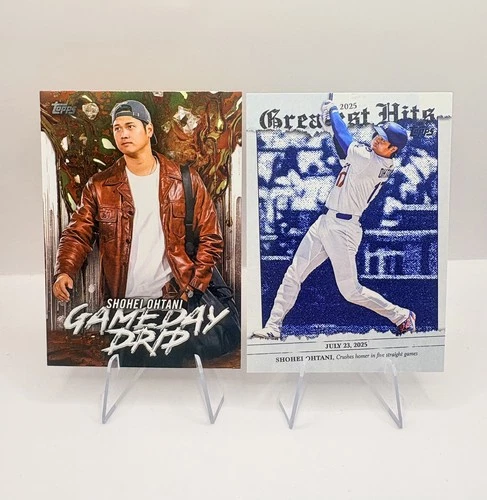 Shohei Ohtani 2025-26 Topps Lot (5) Cards - Parallels, Inserts, Base Dodgers
