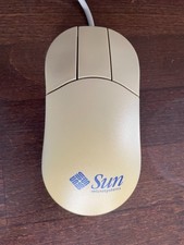 SUN Crossbow Retro Maus PS/2 - 370-3631-02 - Vintage Computer Mouse