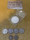 1 oz Johnson Matthey Silver Round United State of America + 1.20 face