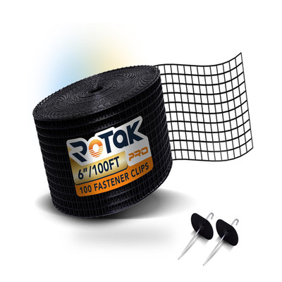 Rotak Critter Guard Pro - 6In X 100Ft Solar Panel Bird Prevention Roll Kit 100