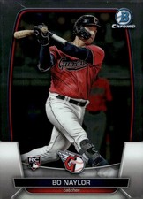 2023 Bowman Chrome #49 BO NAYLOR - CLE GUARDIANS - Rookie RC BUY 3 GET 1 FREE