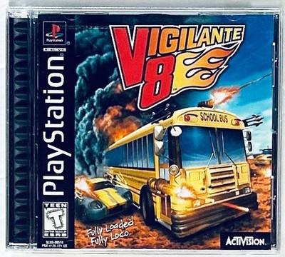 Sony PlayStation 1 Vigilante 8 Game PS1