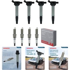 Iridium Spark Plug Pack UF596 4x1.8L Coil Ign...
