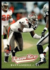 2005 Ultra Simeon Rice Tampa Bay Buccaneers #66