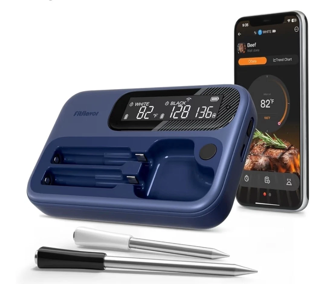 5G Wireless Meat Thermometer for Grilling and Smoking