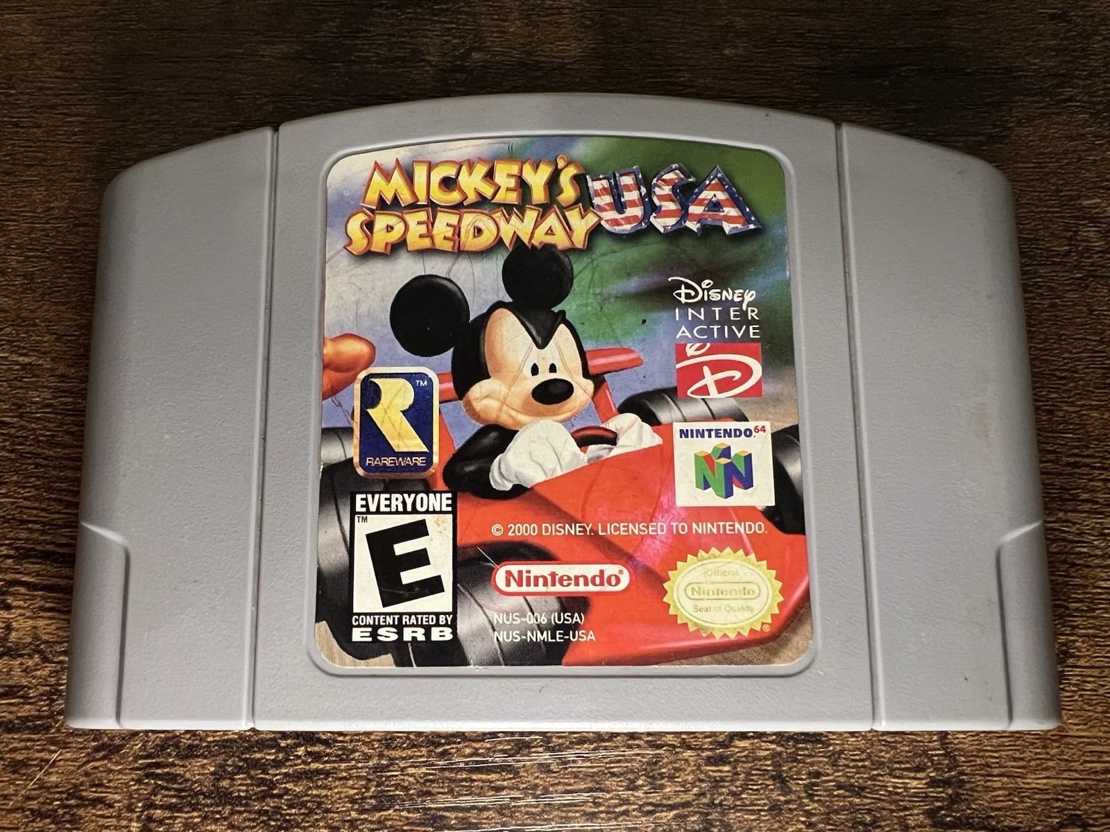 Mickey's speedway usa nintendo 64 (n64) tested