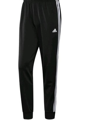 Men's Medium adidas Men s 3-Stripes Tricot Jogger Track Pants H46105 Black/White
