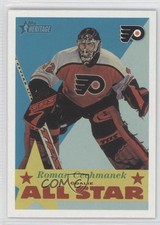2001-02 Topps Heritage Roman Cechmanek #119 0a1