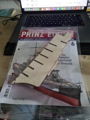 Hachette Prinz Eugen Modellbau Bausatz Nr. 6