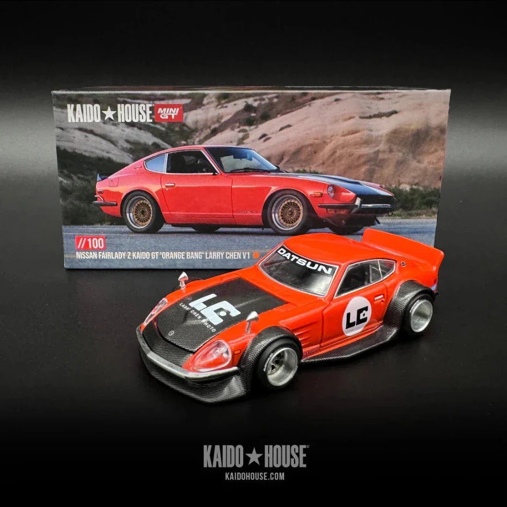 SEALED 1:64 MINI GT Kaido House Datsun Fairlady Z Orange Bang