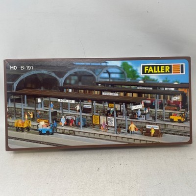 Vintage Faller HO B-191 Covered Platform Unassembled Model Kit