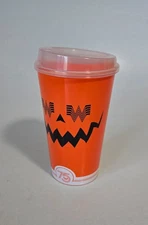 Pumpkin Whataburger 75th Anniversary Commemorative Collectable Cup NEW w/lid