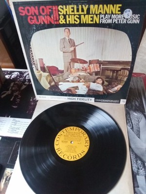 Shelly Manne & His Men Son Of Gunn!!   (EX)   1st Press'59 MONO  C 3566 DG