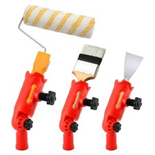 Multi-Angle Paint Brush Extender for High Ceiling,Extension Pole Red