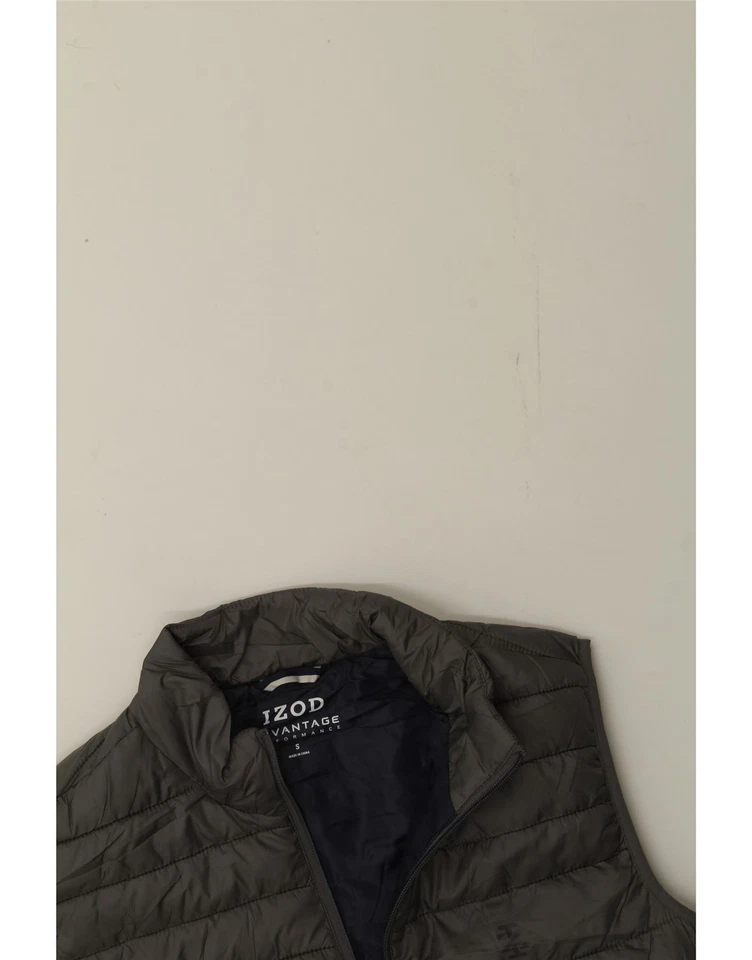 IZOD Mens Padded Gilet UK 36 Small Grey Polyester BE05 - Image 3 of 3