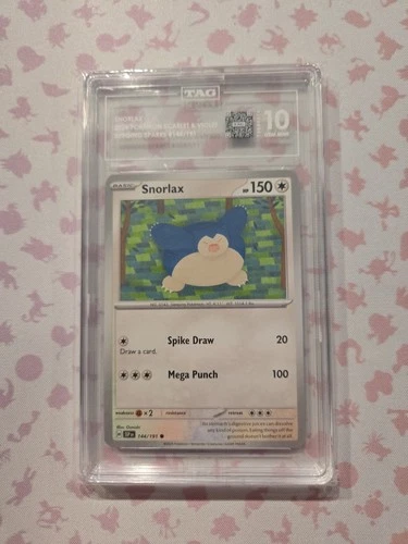 Snorlax 144/191 Surging Sparks NM Reverse Holo Pokemon Card TCG