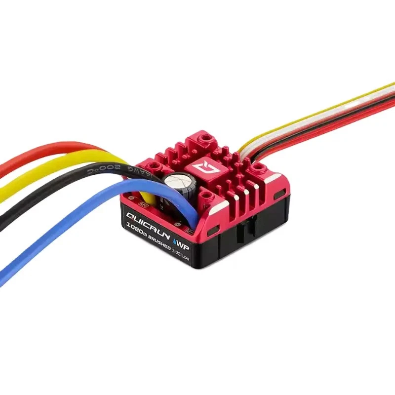 Electronic Speed Controller ESC 1:10 1/8 Upgrade 1080 G2 Brushed WP 80A RC Car - Image 4 of 4