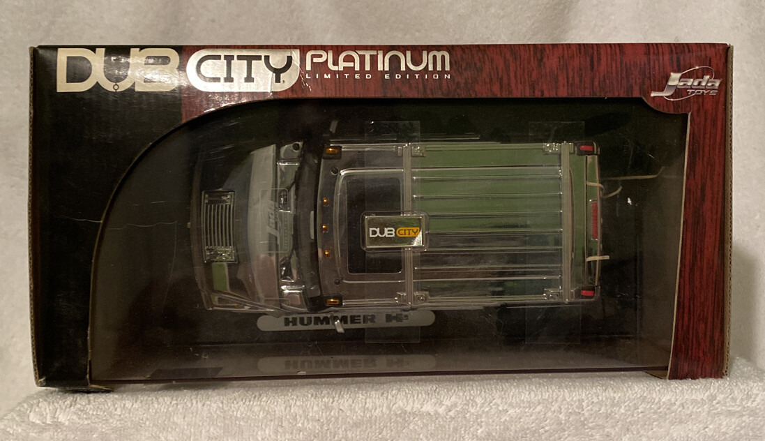 Jada Dub City Collectors Club Platinum L E Series Hummer H2