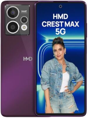HMD Crest Max 5G | Segment 1st 50 MP Front Cam | Triple Rear AI Cam with