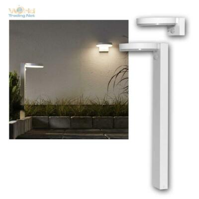 LED Solar Leuchten VIDI, 70/500lm mit IR Bewegungsmelder Wegeleuchte Wand-Lampe
