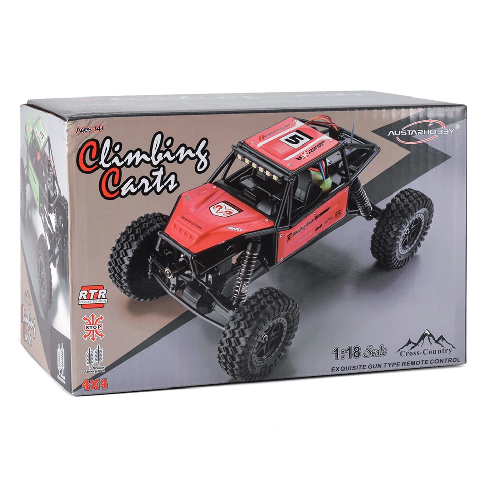 AX-8561 RC Car 4WD 1:18 Off Road Crawler 4 Wheel Drive Truck RTR Remote Control - Image 4 of 4