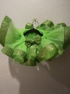 tutu skirt girls Green Color 12 Monts