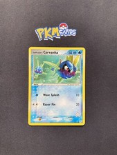 Pokémon TCG Team Aqua's Carvanha Ex Team Magma Vs Team Aqua 48/95 Regular MP.