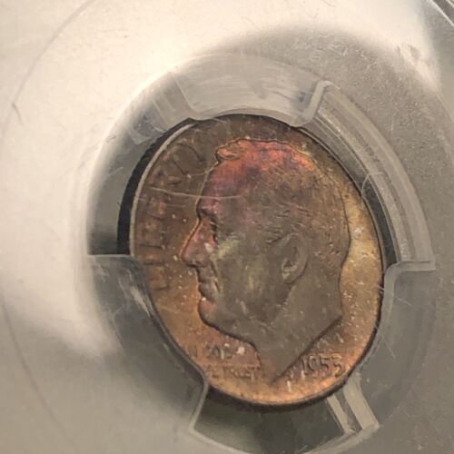 1953 Roosevelt Dime PCGS MS66 GEM Real Nice Toning