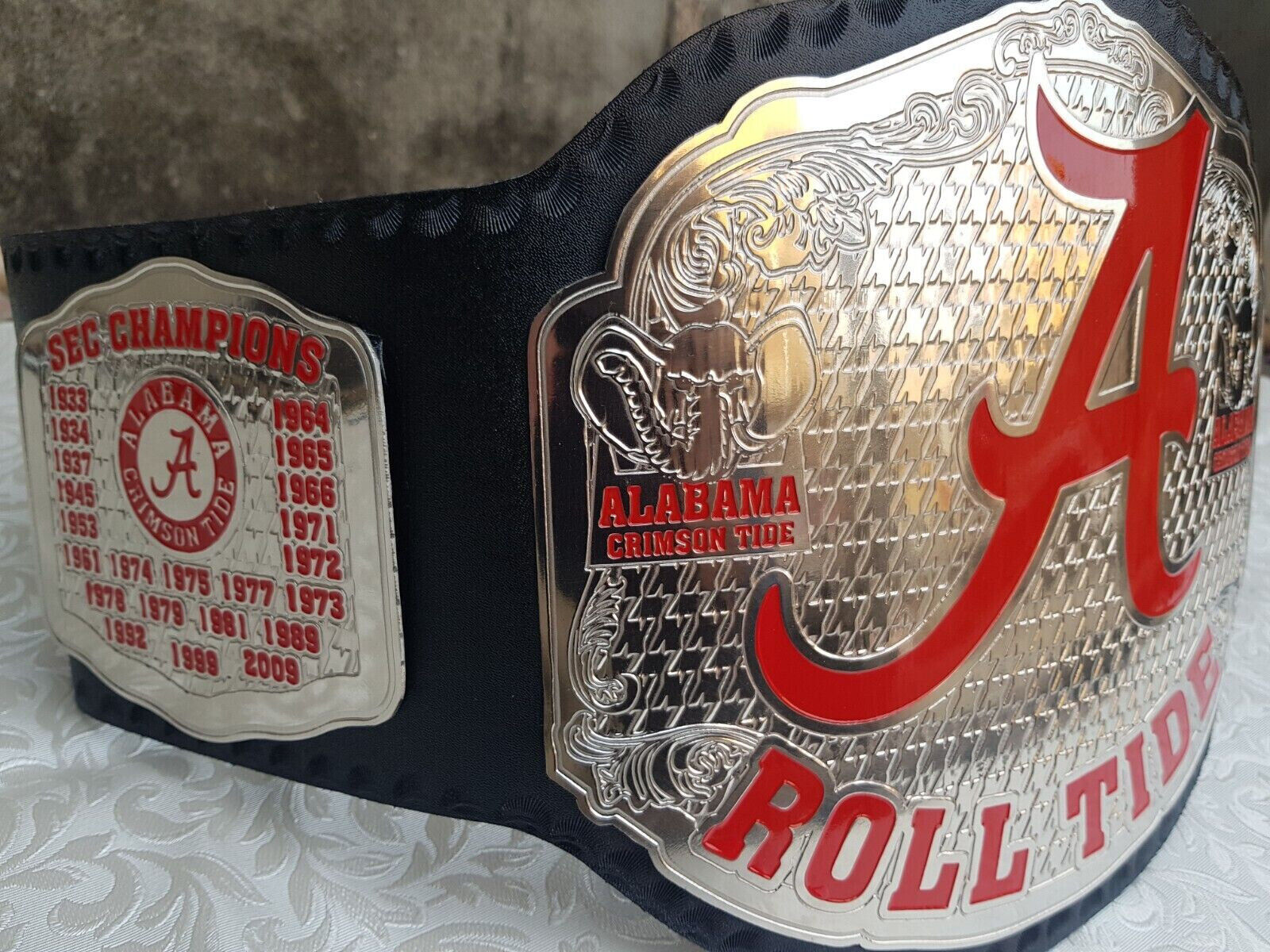 New Alabama Roll Tide Championship Adult Size American Football Fan Belt Adult
