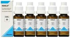 Pack of 5 ADEL22 Renelix Drop 20ml Homeopathic Drop / Free Shipping - USA