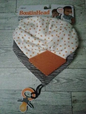 NWT Bogginhead Pacigrip Neutral Colors Bib & Teether Bib FAST FREE SHIPPING