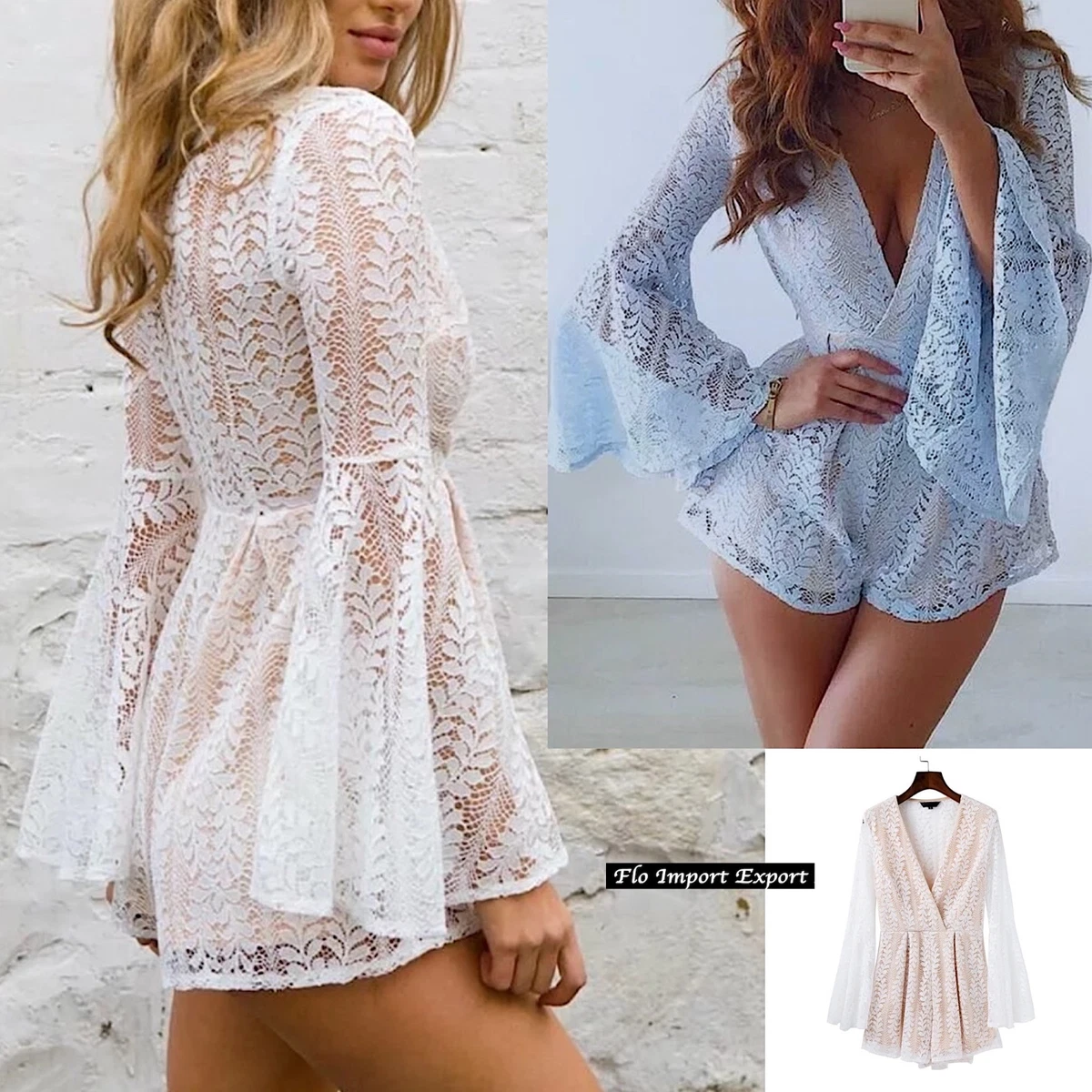Tuta Donna Maniche Lunghe Bodycon Senza Cuciture – Comoda E Morbida, Pezzo Unico – For Women - 2