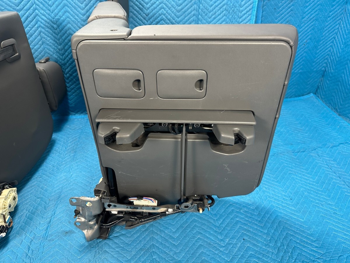 Lexus LX570 3rd Row Seat Complete w/ Motors & Covers Gray:LJ11