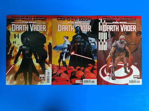 3x STAR WARS DARTH VADER # 22 ~ VARIANT A B C 1:25  IENCO ~ NM/UNREAD Marvel