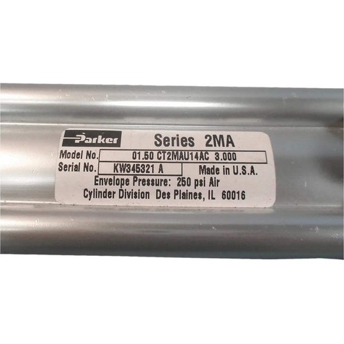 Cilindro de aire neumático Parker 250 psi 01,50 CT2MAU14AC 3.000 - Imagen 2 de 7