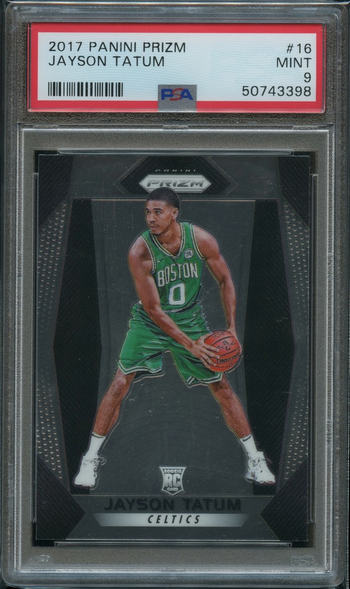 テイタム Prizm RC PSA 9 2017 Panini Prizm Jayson Tatum RC PSA 9 Mint Base Rookie