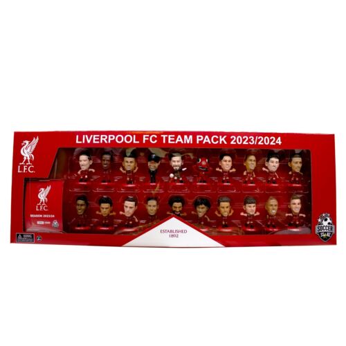 Liverpool FC SoccerStarz 2023-24 Squadra Figurina di Calcio Misura (BS4148) - Foto 1 di 1