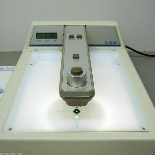 Xrite 361T Transmission Densitometer Excellent Condition Xrite W/Calib